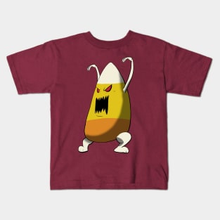 Candy Corn Monster Kids T-Shirt